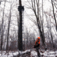Rivers Edge Treestands Lockdown 21ft Wide 1-Man Treestand, Black, 811603010163