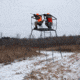 Rivers Edge Treestands Outpost 2-Man Tower, Rivers Edge Grey, 10 ft, RE400