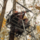 Rivers Edge Treestands TwoPlex- LS Treestand, Black, 17ft 1in, RE669