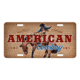 Rivers Edge Vanity License Plate 12in x 6in - American Cowboy, 2706