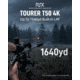 RIX Tourer T50 Digital Night Vision Rifle Scope, 3.5-28x50mm, 4K UHD Sensor, F1.2 Lens, Black, RIX Tourer T50