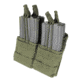 RMA Armament Condor Double Stacker Open-Top M4 Mag Pouch MA43 - Olive Drab, Condor MA43-001