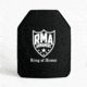 RMA Armament ESRT Ultra-Thin Body Armor - Special Threat Plate Defeats AK &amp; AR Rounds - Medium 9.5"x12.5", RMA-ESRTmc-9.50x12.50