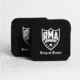 RMA Armament Side SET Level IV Ceramic/UHMWPE Armor Plate, Side Armor Cut, Single-Curved, 6x6 inch Plate, Black, One Size, RMA-1155sp-6x6-Set