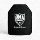 RMA Armament Lightest Level 4 Plates Model #1192 - Multi Curve, RMA-1192mc-9.50x12.50