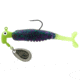 Road Runner CX3-4863 Crappie X-Tractor, 1/8oz, 1per pack, 2/0 hk Junebug Chartreuse, CX3-4863
