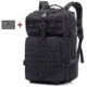 Roaring Fire 45L Tactical Backpack, Black, 19.6x11.8x11.8 inch, RF096 BK
