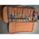 Roaring Fire The Pack Mule Mini Tool Roll Bag, Brown, One Size, RF-The Pack Mule Mini-Brown