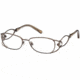 Roberto Cavalli RC0631 Eyeglass Frames - Shiny Dark Brown Frame Color, Smoke Lens Color