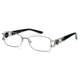 Roberto Cavalli RC0710 Eyeglass Frames - Shiny Light Ruthenium Frame Color