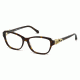 Roberto Cavalli RC0966 Eyeglass Frames - Dark Havana Frame Color