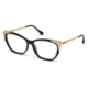 Roberto Cavalli RC5008 Eyeglass Frames - Shiny Black Frame Color