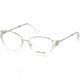 Roberto Cavalli RC5052 Eyeglass Frames - Shiny Palladium Frame Color