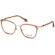 Roberto Cavalli RC5071 Eyeglass Frames - Shiny Light Brown Frame Color, Shiny Light Brown Lens Color