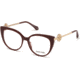 Roberto Cavalli RC5075 Eyeglass Frames - Shiny Bordeaux Frame Color, Shiny Bordeaux Lens Color