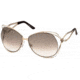 Roberto Cavalli RC527S Sunglasses - Shiny Rose Gold Frame Color, Gradient Brown Lens Color