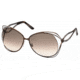 Roberto Cavalli RC527S Sunglasses - Shiny Dark Brown Frame Color, Gradient Brown Lens Color