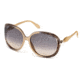 Roberto Cavalli RC732S Sunglasses - Gold Frame Color, Gradient Smoke Lens Color