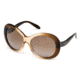 Roberto Cavalli RC734S Sunglasses - Light Brown Frame Color