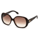 Roberto Cavalli RC743S Sunglasses - Dark Havana Frame Color