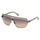 Roberto Cavalli RC749S Sunglasses - Shiny Light Bronze Frame Color, Gradient Smoke Lens Color