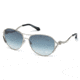 Roberto Cavalli RC886S Sunglasses - Shiny Palladium Frame Color, Gradient Blue Lens Color