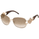 28F: Roberto Cavalli Aquamarina Rx Sunglasses, Brown Gold Frame