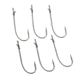 Roboworm Gamakatsu Rebarb Medium Wire Hook, Size 2/0, 6 Per Pack, GA-2/0