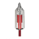 Rocket Broadheads Meat Seeker, Red, 2, AR100MS