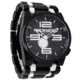 Rockwell Time 50mm Black Case/White Dial Mens Watch FF105