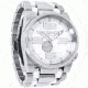 Rockwell Time 50mm Silver Case/White Dial Mens Watch FF101