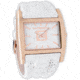 Rockwell Time Apostle White Leather Case/Rose Gold Dial Mens Watch AP114