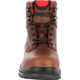 Rocky Boots Rams Horn Full-grain Leather Waterproof Composite Toe Work Boot - Men's, 10 US, Medium, Dark Brown, RKK0257-M-10