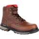 Rocky Boots Rams Horn Full-grain Leather Waterproof Composite Toe Work Boot - Men's, 10 US, Medium, Dark Brown, RKK0257-M-10