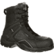 Rocky Boots 1st Med Carbon Fiber Toe Puncture-resistant Side-zip Waterproof Public Service Boot - FQ0911113BK5.5M
