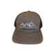 Rocky Mountain Hunting Calls Snapback Trucker Hat, Black/Gray, 706