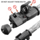 RokStad BBS V Mount Tripod Gun Rest, Black, RSGR-07