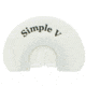 Rolling Thunder Game TC006-SV Simple Diaphragm Call 2 Reed V-Cut Attracts T