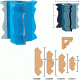 Roman Carbide 1-1/2in Crown Moulding 3-1/2in Dia. 1in Bore DC2211