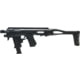 Roni Micro Roni Gen 4X Pistol Conversion Kit for CZ P-07/P-09 w/Brace, Black, 0, MR4X-CZP0709-STAB-BLK