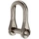 Ronstan Standard Dee Slotted Pin Shackle - 5/32" Pin - 5/8"L x 3/8"W, RF615