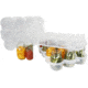 Roots &amp; Harvest SafeCrate for Pint Jars, White/Clear, Small, 1160