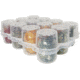 Roots &amp; Harvest SafeCrate for Pint Jars, White/Clear, Small, 1160