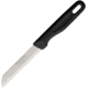 Rostfrei Solingen Straight Vegetable/Fruit Knife, 7.25in Overall, 3.25in Satin Finish Solingen Steel Blade, Black Plastic Handle, FRUIT &amp; VEG KNIFE STRAIGHT EDG