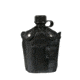 Rothco 3 Piece Canteen Kit With Cover &amp; Aluminum Cup, Black, 1141-Black