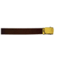Rothco 44 Inch Military Web Belts, Gold, Brown, 4185-Gold-Brown