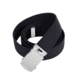 Rothco 64 Inch Military Color Web Belts, Chrome, Black, 4264-Chrome-Black