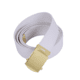 Rothco 44 Inch Military Web Belts, Gold, White, 4177-Gold-White