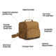 Rothco 925 Lunch Cooler, Work Brown, 29092-WorkBrown