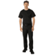 Rothco Active Flex Fleece Lined Canvas Work Pants, Black, 28 Waist, 30 Inseam, 62090-Black-28Wx30L